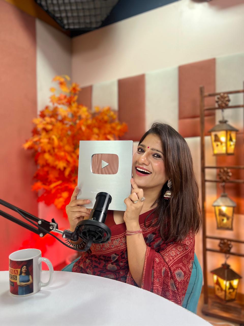 Elegant podcast setup CraziStudio